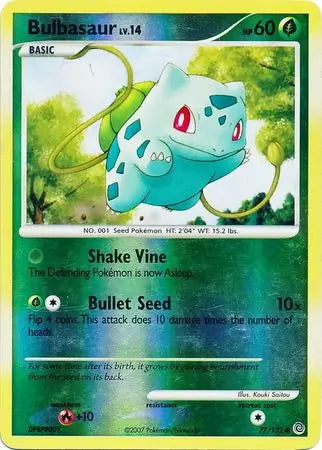 Secret Wonders Bulbasaur #77/132 reverse holo